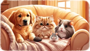 Uma imagem que mostre diferentes animais, como cães, gatos e roedores, em u_20250211_194230_0000